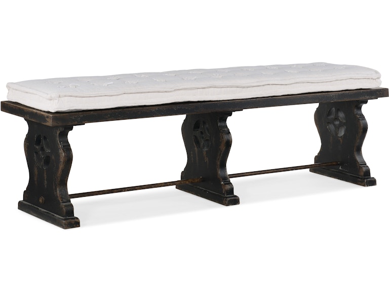 Hooker Furniture Bedroom Ciao Bella Bench 5805-90019-99 at Norwood Furniture