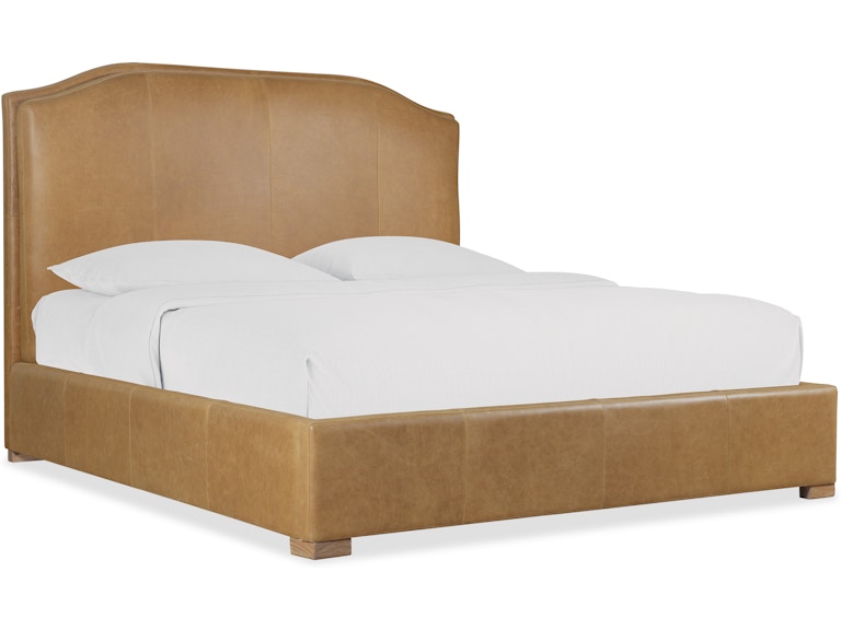 Hooker Furniture Bedroom Driftwood California King Upholstered Bed 6820-90960-83 at Norwood Furniture