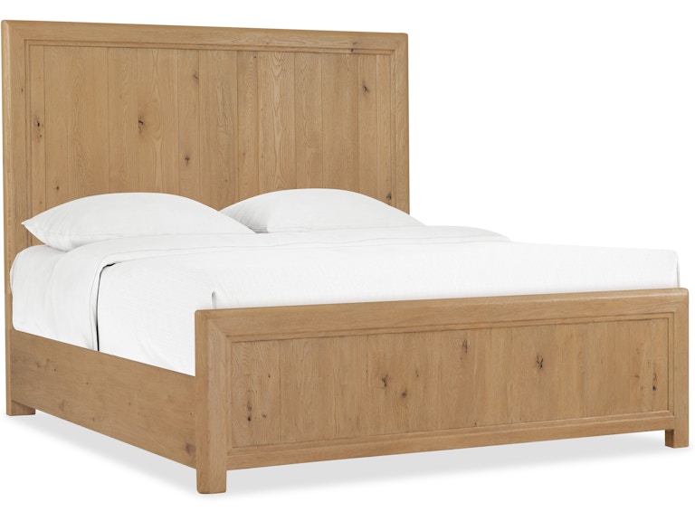 Hooker Furniture Bedroom Driftwood California King Panel Bed 6820-90260-80 at Norwood Furniture
