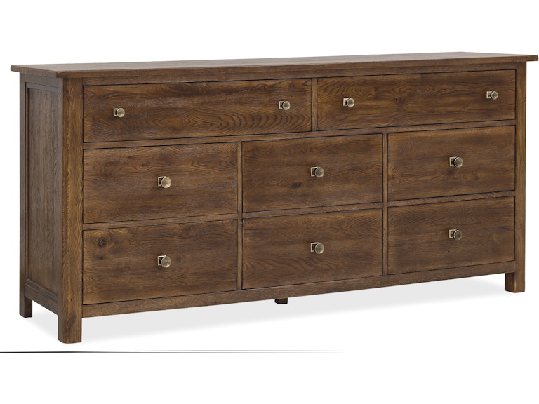 Hooker Furniture Bedroom Driftwood Eight-Drawer Dresser 6820-90202-85 at Norwood Furniture