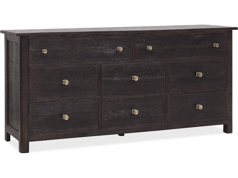 Hooker Furniture Bedroom Driftwood Eight-Drawer Dresser 6820-90202-99 at Norwood Furniture