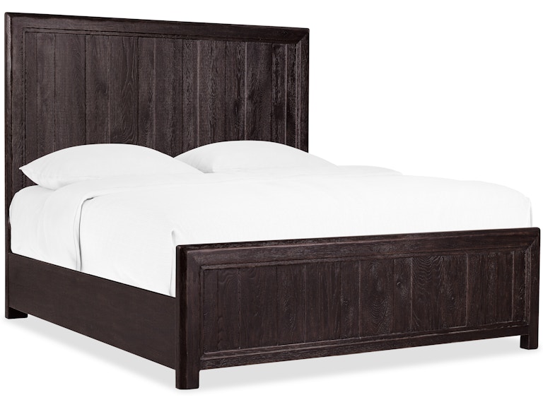 Hooker Furniture Bedroom Driftwood King Panel Bed 6820-90266-99 at Norwood Furniture