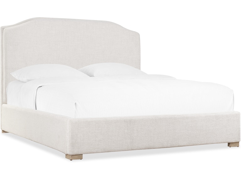 Hooker Furniture Bedroom Driftwood Queen Upholstered Bed 6820-90950-81 at Norwood Furniture