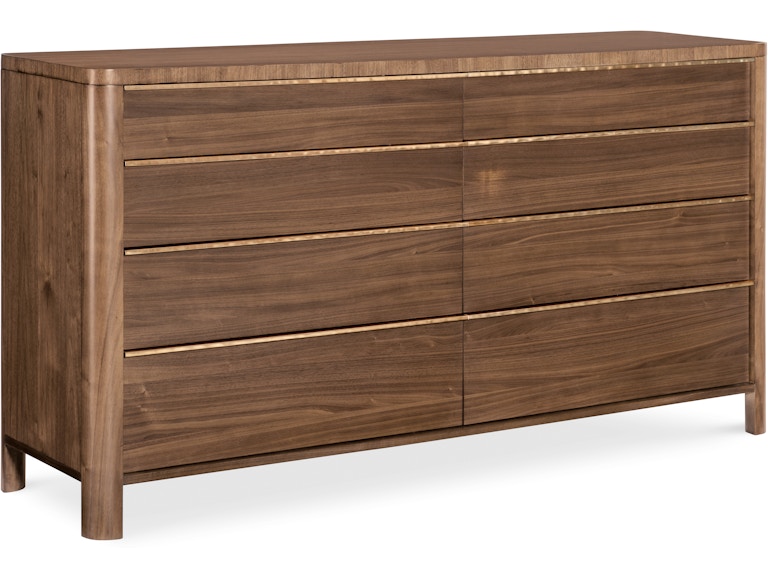 Hooker Furniture Bedroom Eleana Eight Drawer Dresser 7252-90202-85 at Norwood Furniture