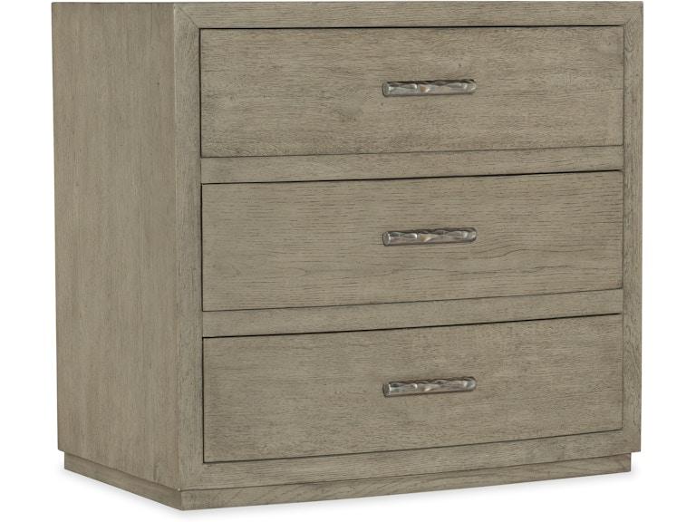 Hooker Furniture Bedroom Linville Falls Ashford Three Drawer Nightstand 6150-90216-85 at Norwood Furniture