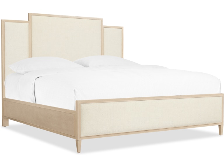 Hooker Furniture Bedroom Melange Be My Guest California King Panel Bed 628-90260-001-80 at Norwood Furniture