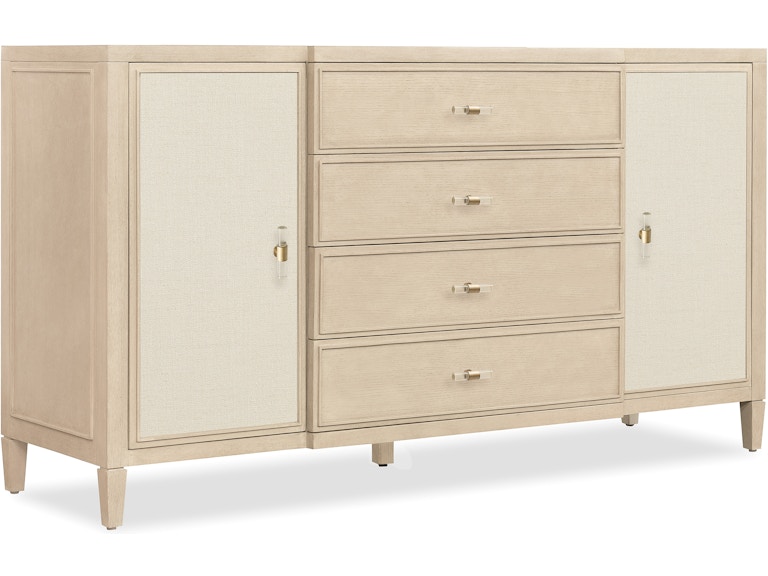 Hooker Furniture Bedroom Melange Be My Guest Dresser 628-90001-80 at Norwood Furniture