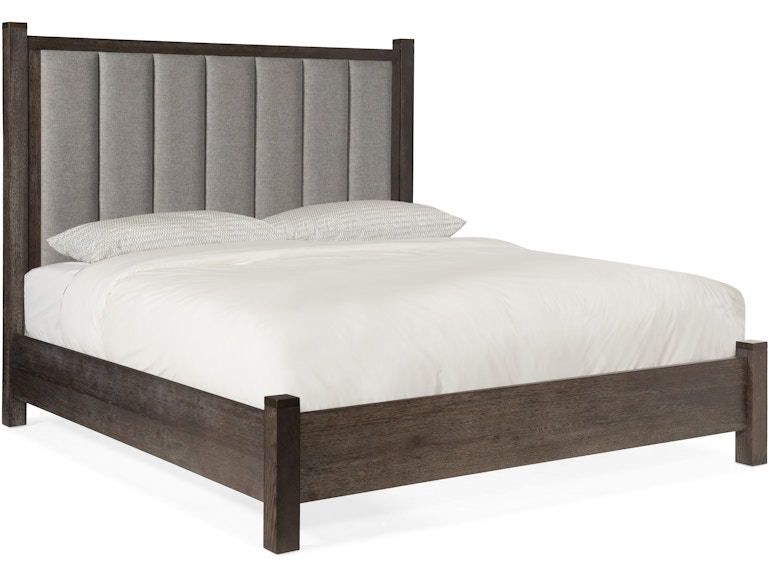 Hooker Furniture Bedroom Miramar Aventura Jackson King Poster Bed w-Short Posts 6202-90666-SHORT at Norwood Furniture