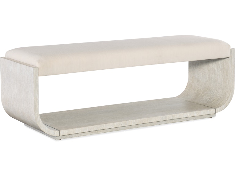 Hooker Furniture Bedroom Modern Mood Bed Bench 6850-90119-80 at Norwood Furniture