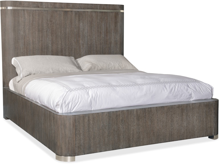 Hooker Furniture Bedroom Modern Mood Queen Panel Bed 6850-90250-89 at Norwood Furniture