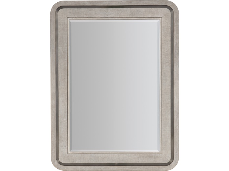 Hooker Furniture Bedroom Modern Mood Raffia Landscape Mirror 6850-90008-80 at Norwood Furniture