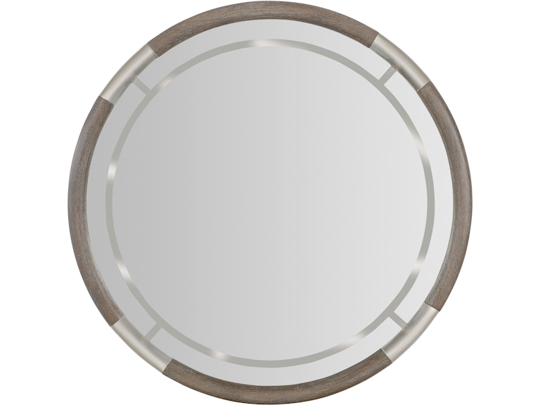 Hooker Furniture Bedroom Modern Mood Round Mirror 6850-90007-89 at Norwood Furniture