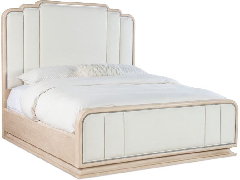 Hooker Furniture Bedroom Nouveau Chic King Upholstered Bed 6500-90866-80 at Norwood Furniture