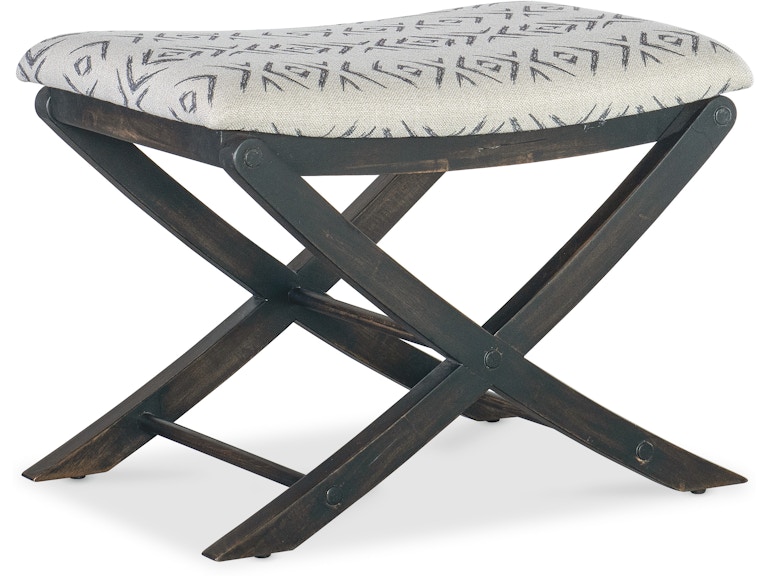 Hooker Furniture Bedroom Retreat Camp Stool Bed Bench 6950-90119-99 at Norwood Furniture