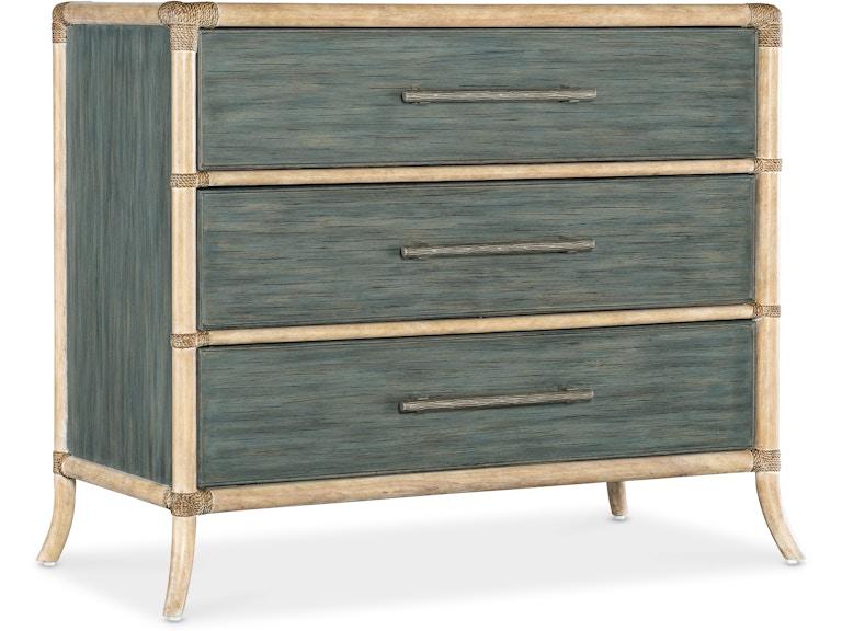 Hooker Furniture Bedroom Retreat Pole Rattan Chest 6950-90017-45 at Norwood Furniture