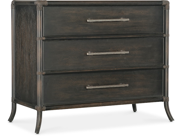 Hooker Furniture Bedroom Retreat Pole Rattan Chest 6950-90017-99 at Norwood Furniture