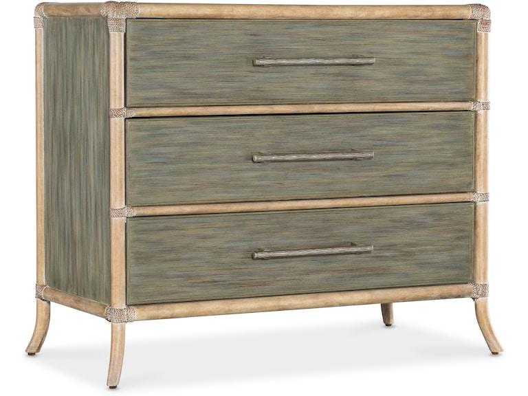 Hooker Furniture Bedroom Retreat Pole Rattan Chest 6950-90017-35 at Norwood Furniture