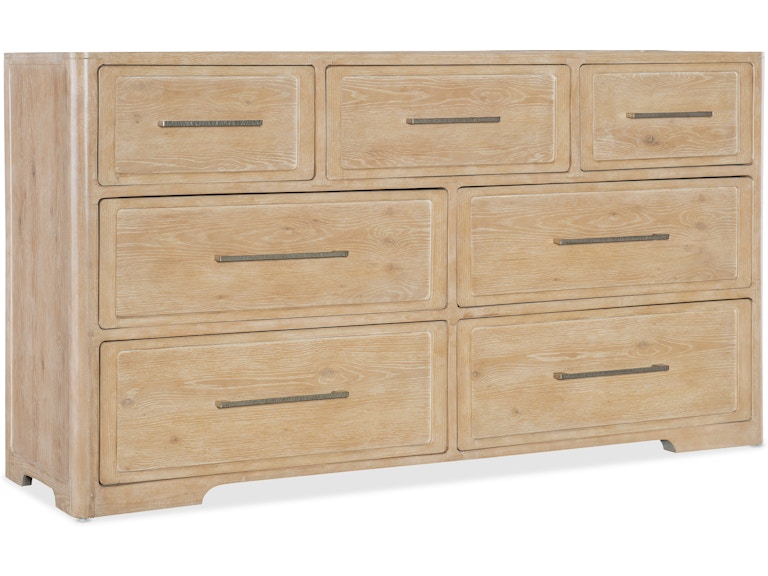 Hooker Furniture Bedroom Retreat Seven-Drawer Dresser 6950-90001-80 at Norwood Furniture