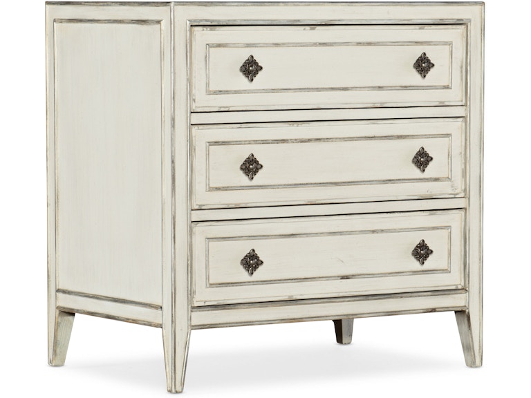 Hooker Furniture Bedroom Sanctuary Anastasie Nightstand 5865-90216-02 at Norwood Furniture