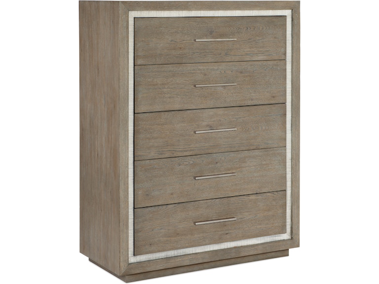 Hooker Furniture Bedroom Serenity Five Drawer Chest 6350-90110-95 at Norwood Furniture