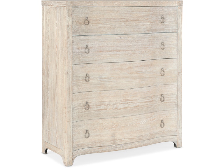 Hooker Furniture Bedroom Serenity Monterey Five Drawer Chest 6350-90010-80 at Norwood Furniture