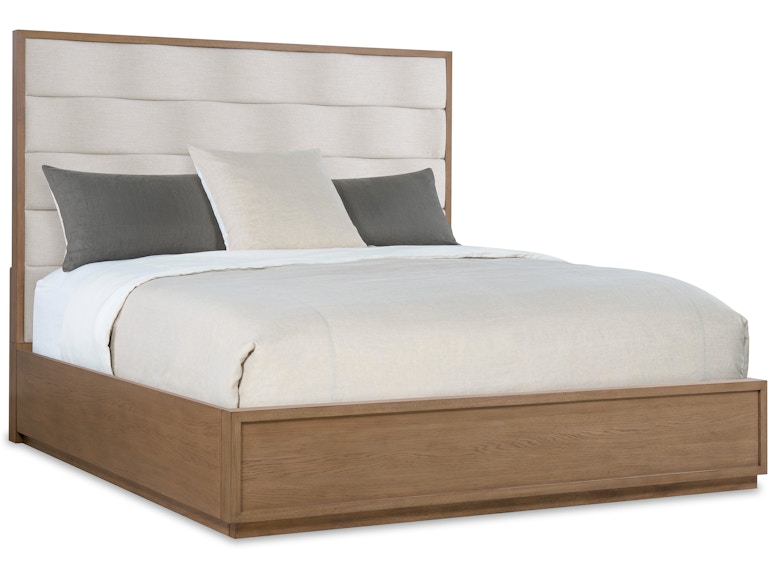 Hooker Furniture Bedroom Sonnet Queen Upholstered Bed 6072-90850-85 at Norwood Furniture
