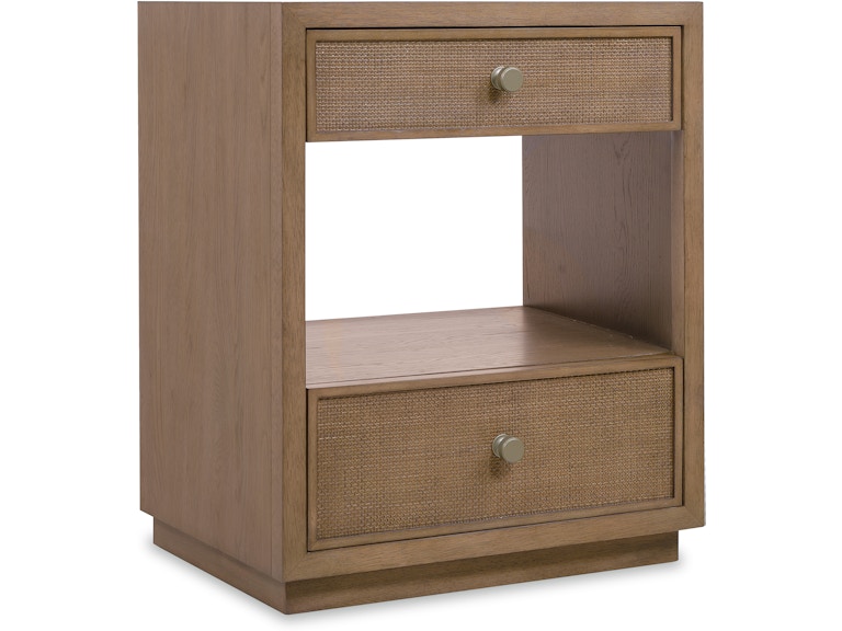 Hooker Furniture Bedroom Sonnet Two-Drawer Nightstand 6072-90116-85 at Norwood Furniture