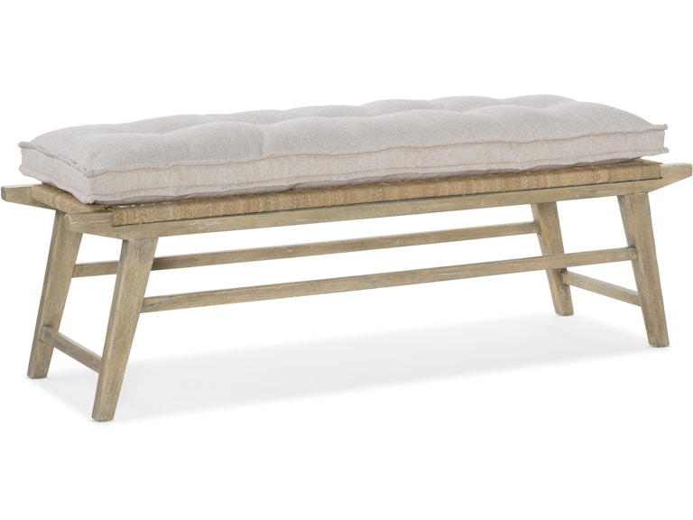 Hooker Furniture Bedroom Surfrider Bed Bench 6015-90019-80 at Norwood Furniture