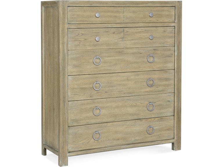 Hooker Furniture Bedroom Surfrider Six-Drawer Chest 6015-90010-80 at Norwood Furniture