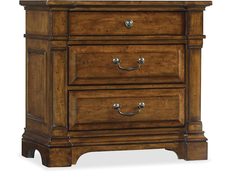 Hooker Furniture Bedroom Tynecastle Nightstand 5323-90016 at Norwood Furniture