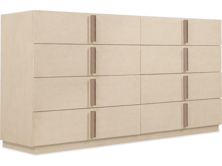 Hooker Furniture Bedroom Westwood Eight-Drawer Dresser 6133-90202-80 at Norwood Furniture