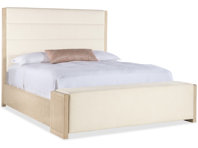 Hooker Furniture Bedroom Westwood King Upholstered Storage Bed 6133-90966-80 at Norwood Furniture