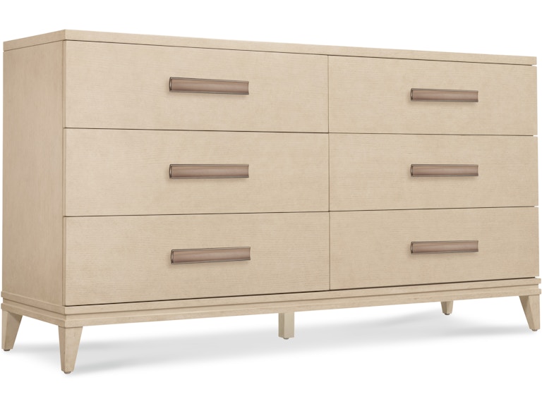 Hooker Furniture Bedroom Westwood Six-Drawer Dresser 6133-90002-80 at Norwood Furniture