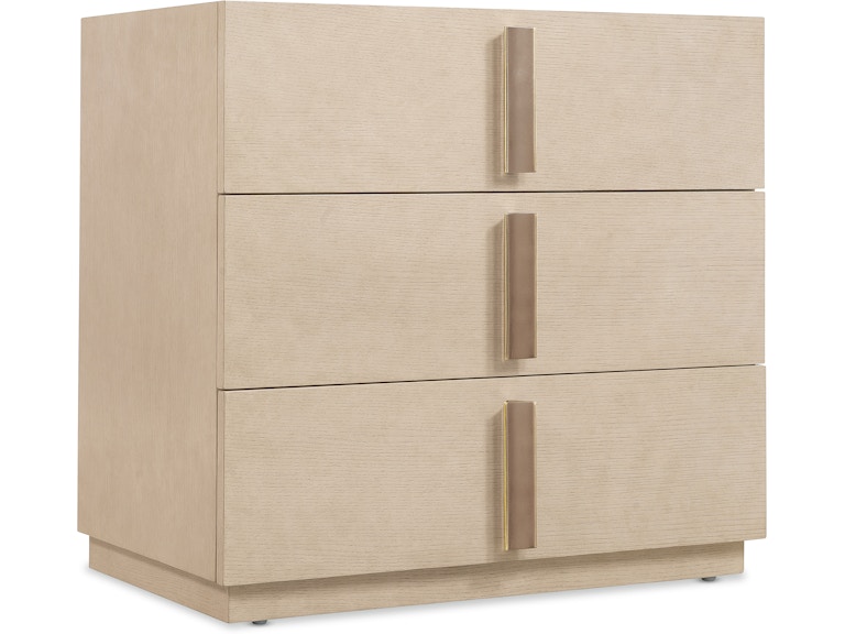 Hooker Furniture Bedroom Westwood Three-Drawer Nightstand 6133-90216-80 at Norwood Furniture