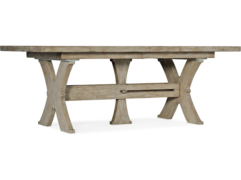 Hooker Furniture Casual Dining Alfresco Vittorio 80in Rectangle Dining Table w/ 2-22in Leaves 6025-75200-80 at Norwood Furniture