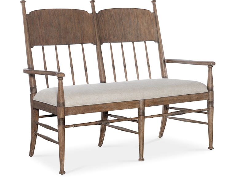 Hooker Furniture Casual Dining Americana Dining Bench 7050-75019-85 at Norwood Furniture