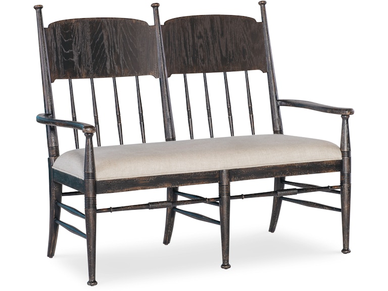 Hooker Furniture Casual Dining Americana Dining Bench 7050-75019-89 at Norwood Furniture