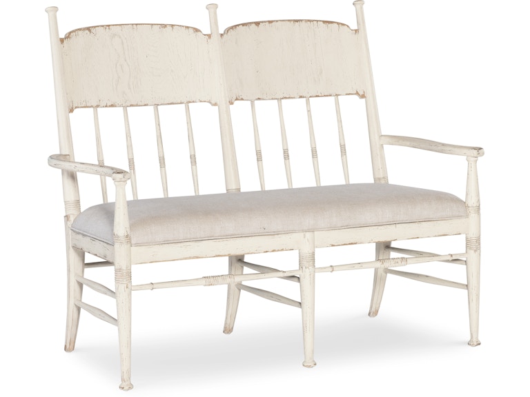 Hooker Furniture Casual Dining Americana Dining Bench 7050-75019-02 at Norwood Furniture