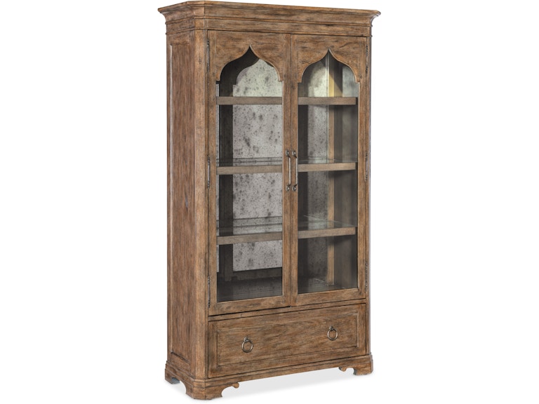 Hooker Furniture Casual Dining Americana Display Cabinet 7050-75908-85 at Norwood Furniture