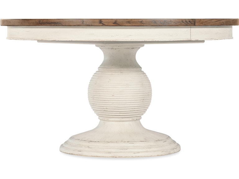 Hooker Furniture Casual Dining Americana Round Pedestal Dining Table w/1-22in leaf 7050-75203-02 at Norwood Furniture