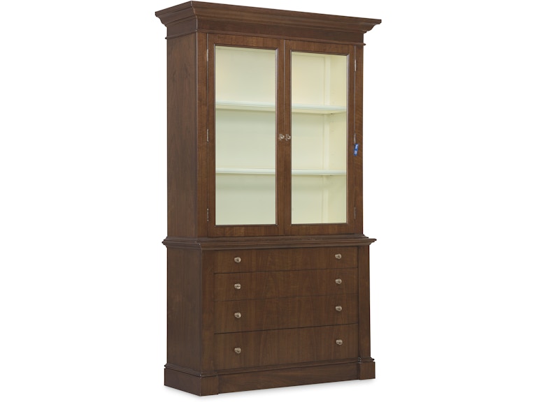 Hooker Furniture Casual Dining Archives Display Cabinet 6123-75906-89 at Norwood Furniture