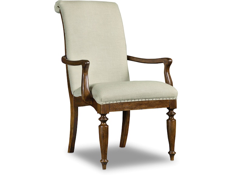 Hooker Furniture Casual Dining Archivist Upholstered Arm Chair - 2 per carton/price ea 5447-75400 at Norwood Furniture