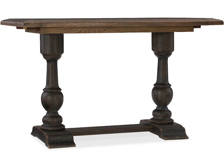 Hooker Furniture Casual Dining Balcones 60in Friendship Table w/2-12in Leaves 5960-75206-BRN at Norwood Furniture