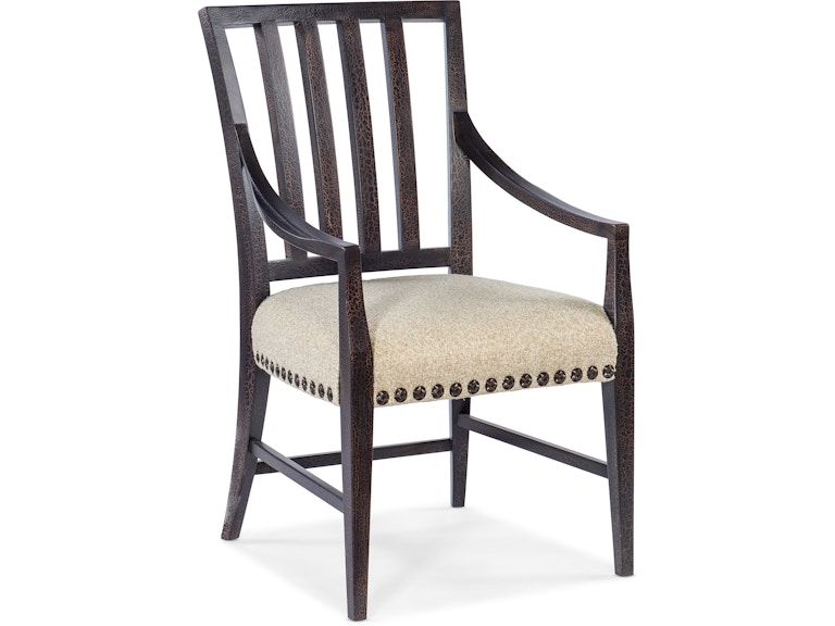 Hooker Furniture Casual Dining Big Sky Arm Chair - 2 per carton/price ea 6700-75400-98 at Norwood Furniture