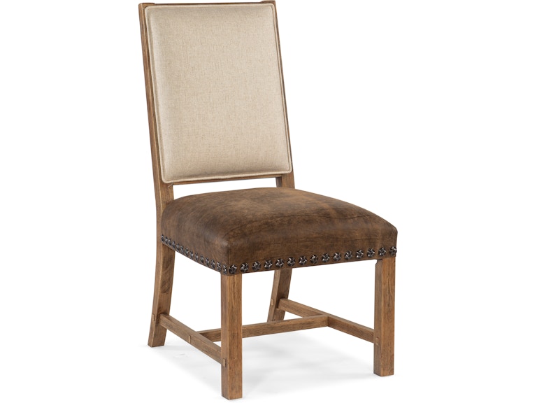 Hooker Furniture Casual Dining Big Sky Side Chair - 2 per carton/price ea 6700-75310-80 at Norwood Furniture