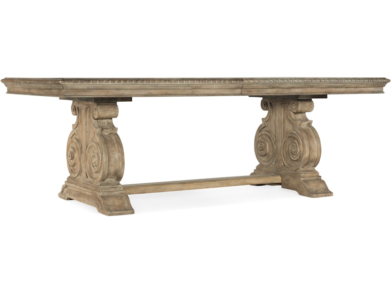 Hooker Furniture Casual Dining Castella Rectangle Dining Table w/2-20in Leaves 5878-75207-80 at Norwood Furniture