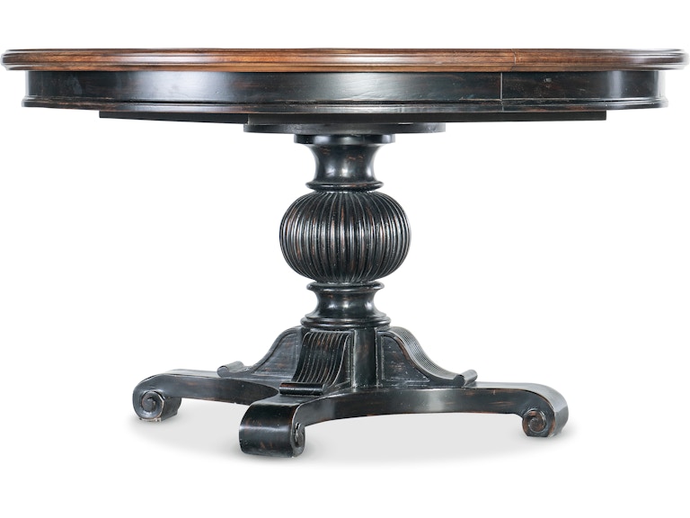 Hooker Furniture Casual Dining Charleston Round Pedestal Dining Table w/1-20in leaf 6750-75203-00 at Norwood Furniture