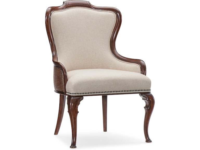 Hooker Furniture Casual Dining Charleston Upholstered Arm Chair 6750-75600-85 at Norwood Furniture