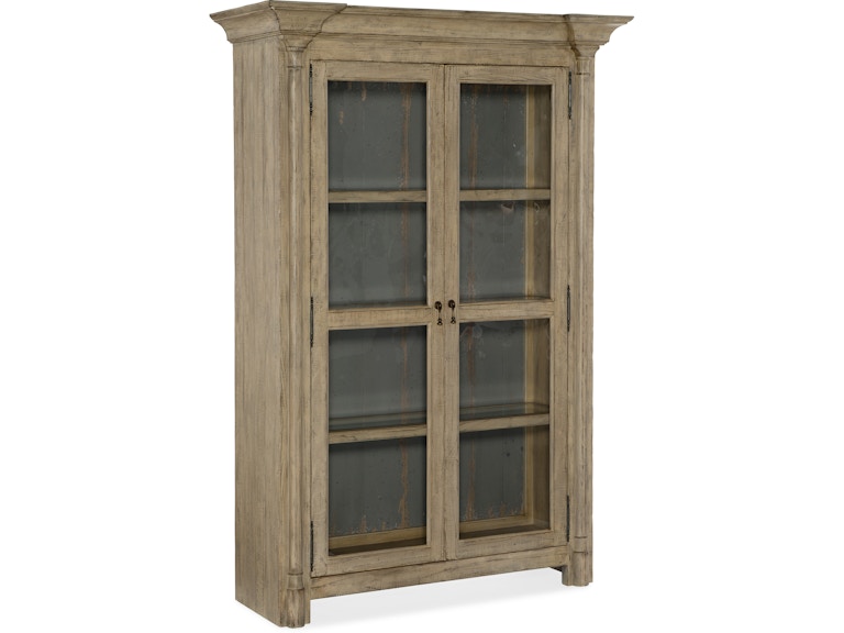 Hooker Furniture Casual Dining Ciao Bella Display Cabinet- Natural 5805-75906-85 at Norwood Furniture