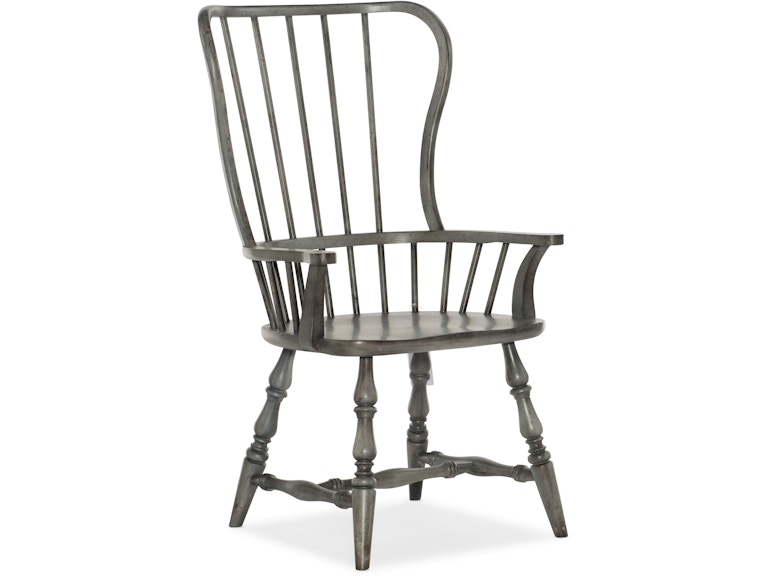 Hooker Furniture Casual Dining Ciao Bella Spindle Back Arm Chair - 2 per carton/price ea 5805-75301-96 at Norwood Furniture